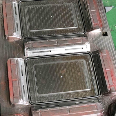 Konteyner Kutu Kapağı Plastik Kalıp Makinası Yüksek Hassasiyetli Soğuk / Sıcak Yolluk